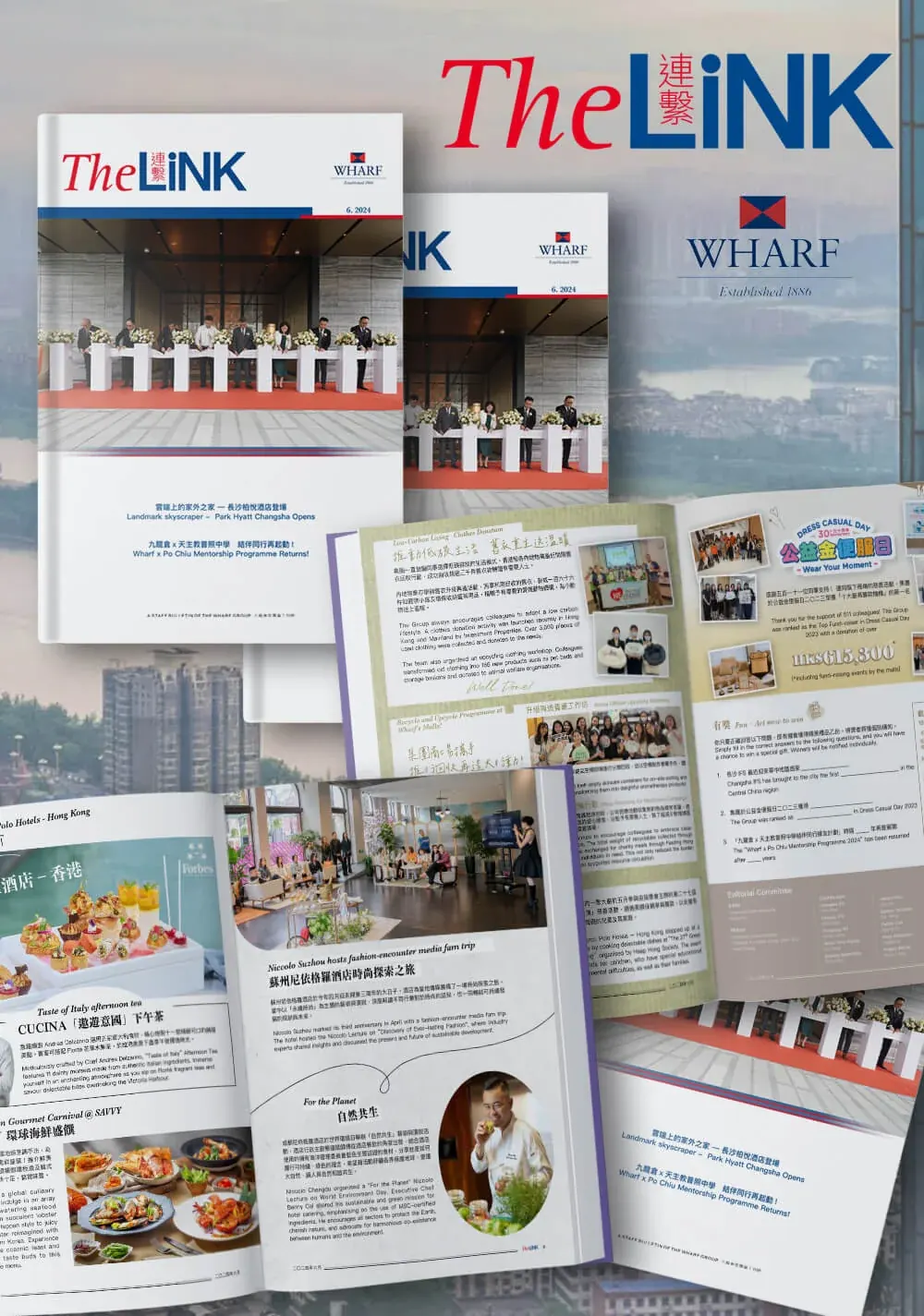 The LiNK group magazine