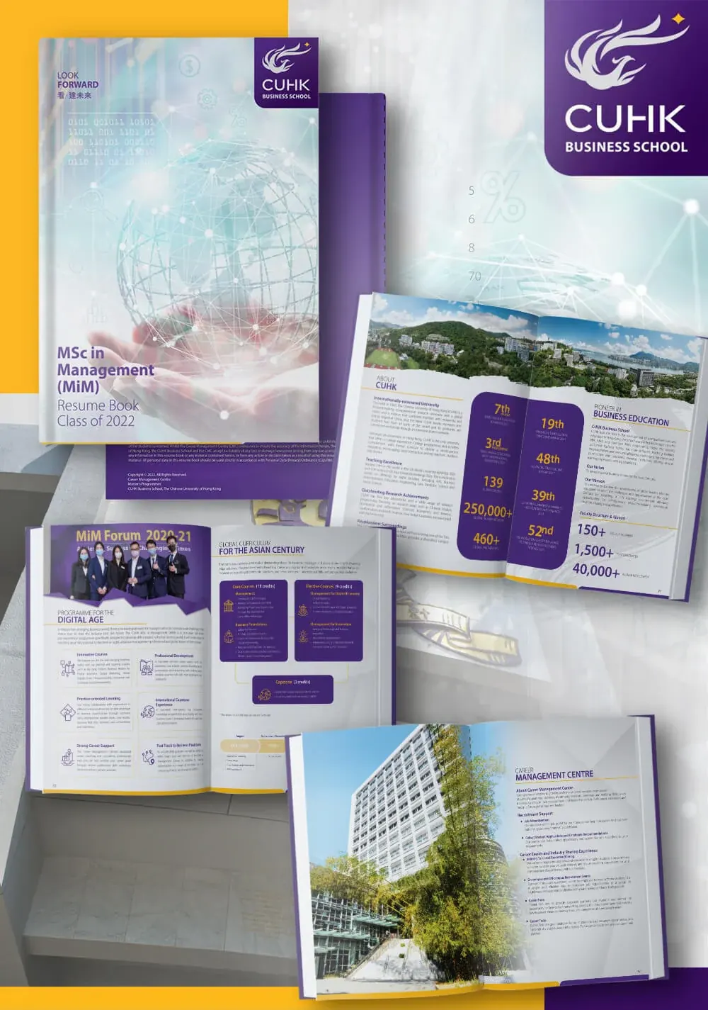 Business school brochure