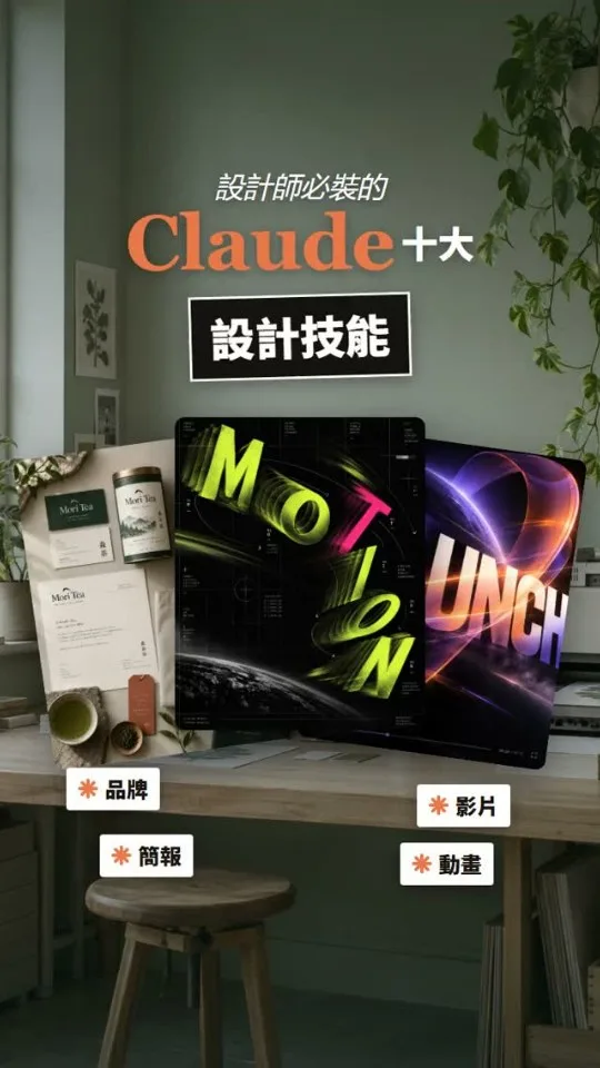 設計師必裝的 10 大 Claude 技能